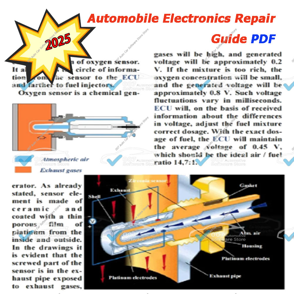 Electronics Repair Technician - NEUER Reparaturführer für Automobilelektronik PDF Umfassendes