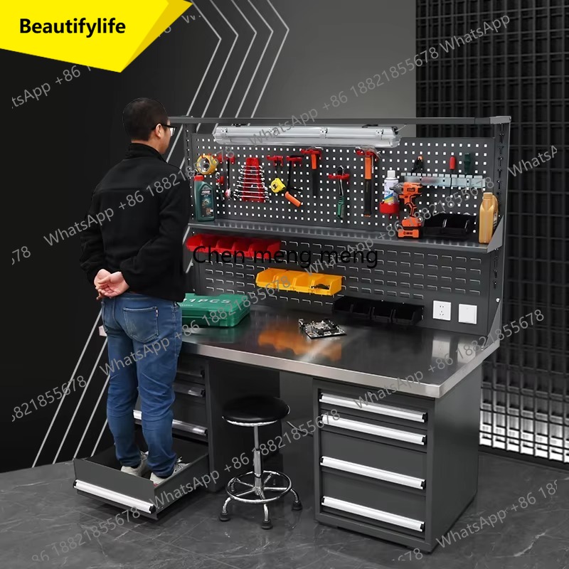 Electronics Repair Workbench - A55 Antistatische Stahlwerkbank, Hochleistungs-ESD-Schutz, 1000 kg
