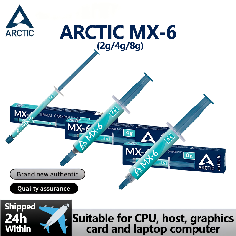 Thermal Paste Cpu - ARCTIC MX-6 (2 g/4 g/8 g)