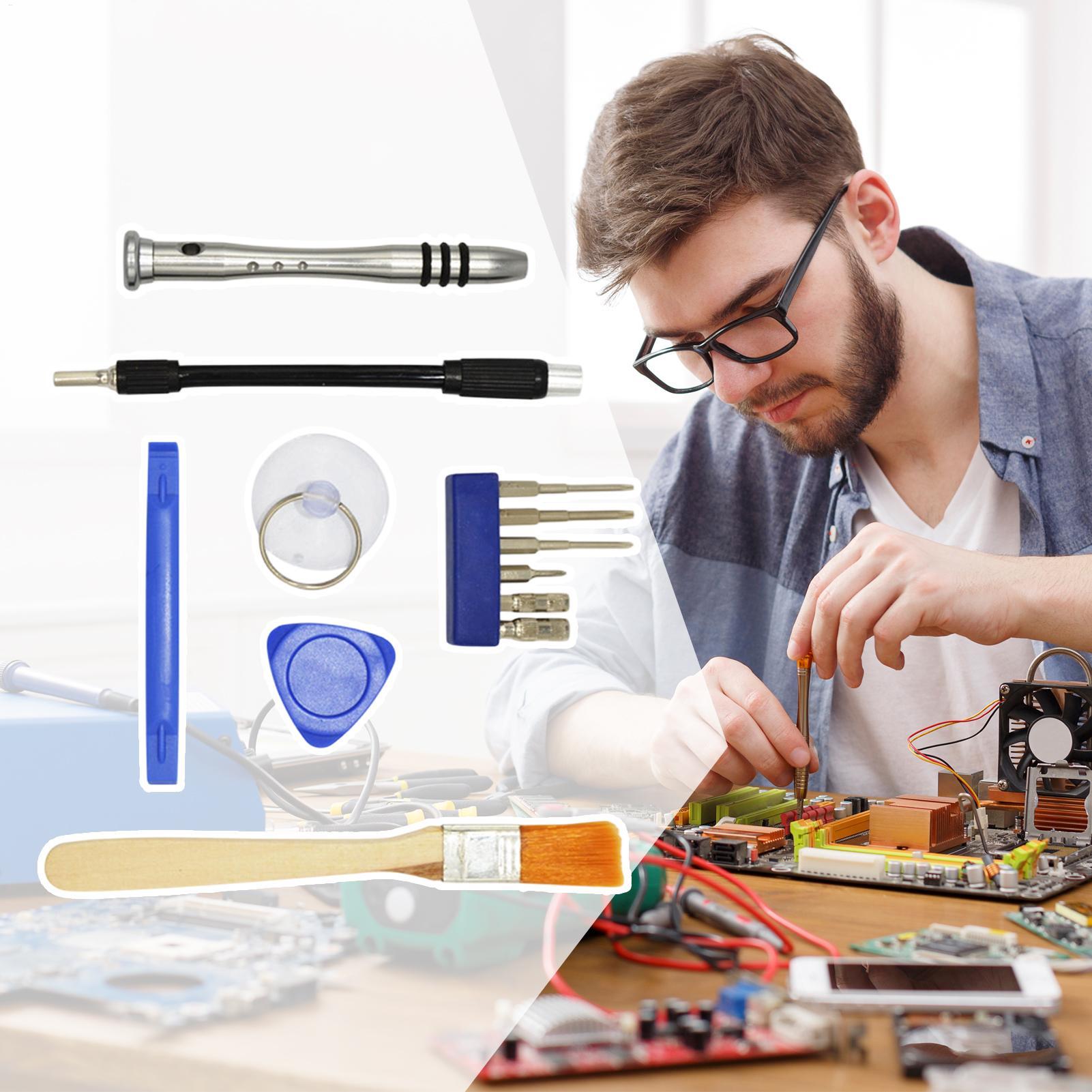 Electronics Repair Shops - Schraubendreher zum Zerlegen von Spielkonsolen, 12-teilig,