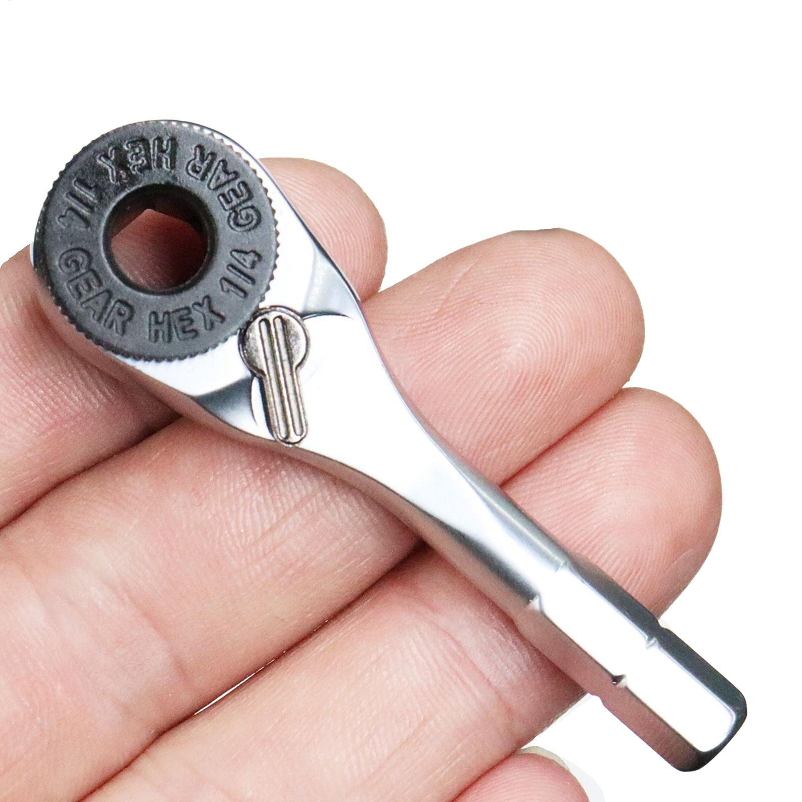 Electronics Repair Technician - Mini-Ratsche Fahrrad-Reparaturset Kleiner Magnetischer Schraubendreher für
