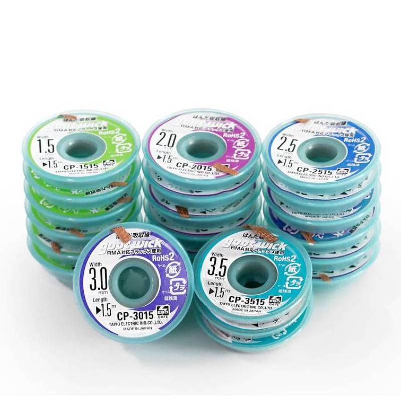 Solder Wick Braid - Original Goot Entlöt lot Docht geflochtener