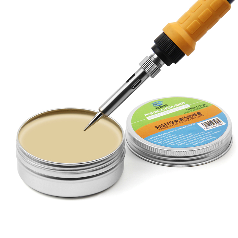 Soldering Flux Liquid - Bleifreie NO-Clean-Lötflussmittelpaste, mildes Kolophonium, umweltfreundliche Schweißpaste,