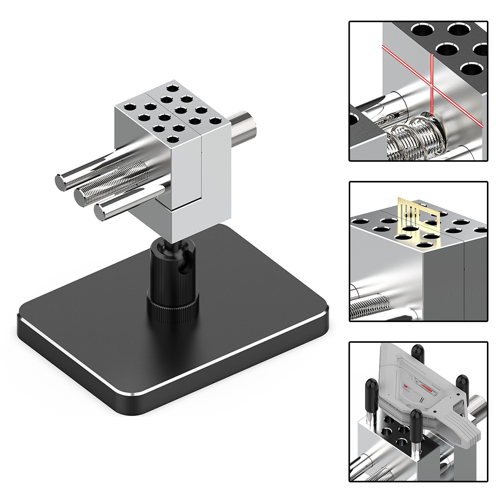 Electronics Repair Degree - 360 Grad drehbarer Mini-Tischschraubstock, verstellbare Klemme