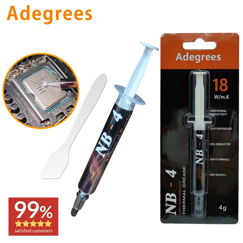 Thermal Paste Cpu - Wärmeleitpaste 18 W/mk Wärmeleitpaste Leitfähig 2