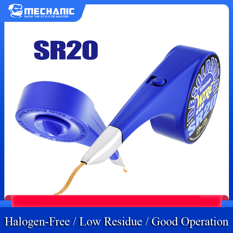 Solder Wick Braid - MECHANIKER SR20 Entlötdraht 1,0/1,5/2,0/2,5/3,0/3,5mm Schweißen Solder