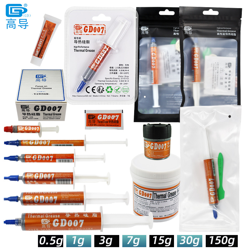 Thermal Paste Cpu - GD007 Wärmeleitpaste Gips Kühlkörper Verbindung Kühlnetz