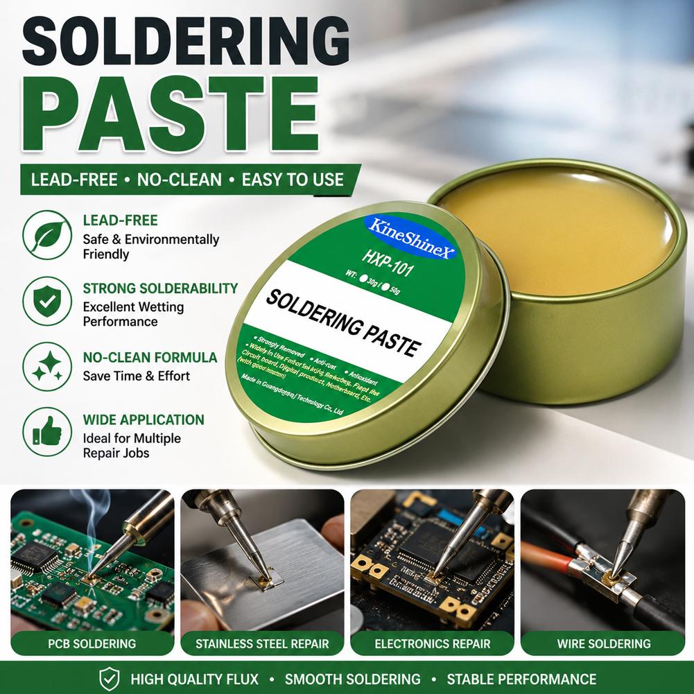 Soldering Flux Liquid - 100g Lötpaste Rosin-Flussmittel, Bleifreie Einfache Löt-Reparatur