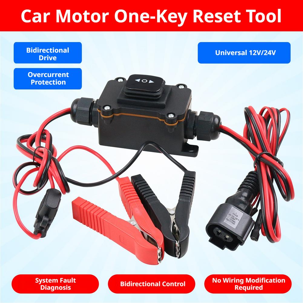 Electronics Repair And Maintenance - Universelles 12V-24V EPB-Bremssattel-Motor-Entriegelungswerkzeug, Ein-Tasten-Reset, Elektronisches Feststellbremsen-Service-Tool,