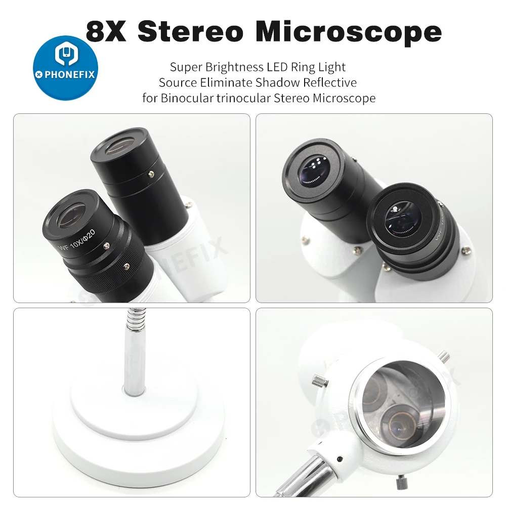 8-fach Dental-Binokular-Stereo – Electronics Repair Degree Bewertung und Preis