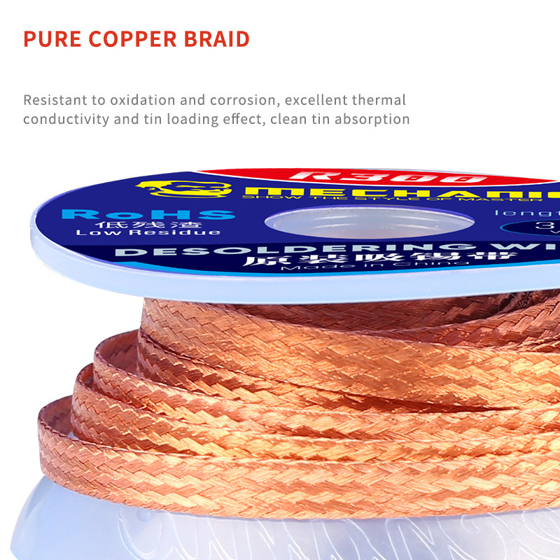 MECHANIC 1,0/1,5/2,0/2,5/3,0/3 – Solder Wick Braid Bewertung und Preis