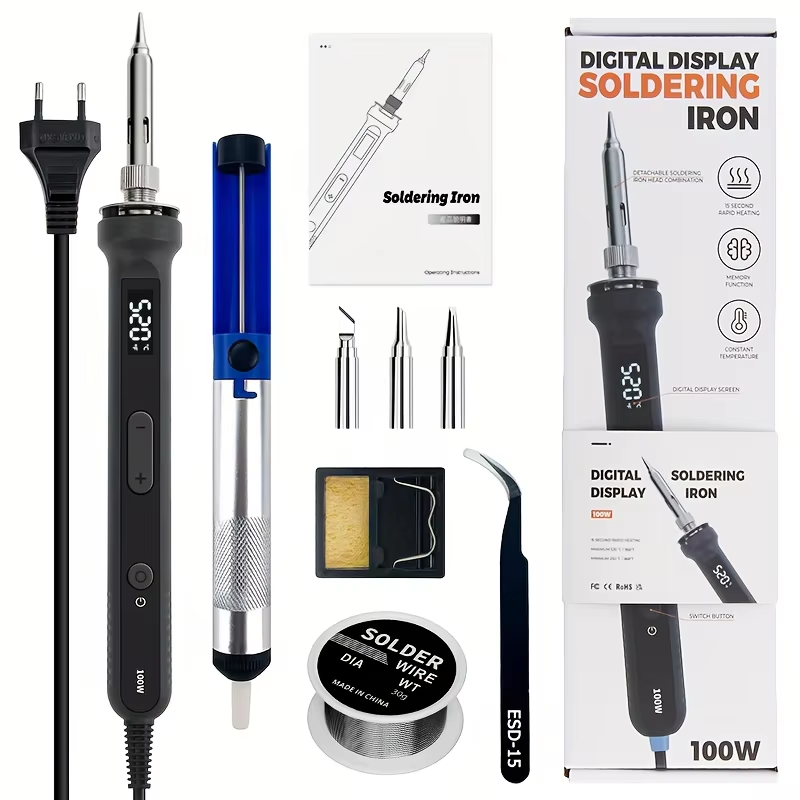 100W Digitaler Lötkolben-Kit,  – Electronics Repair And Maintenance Bewertung und Preis