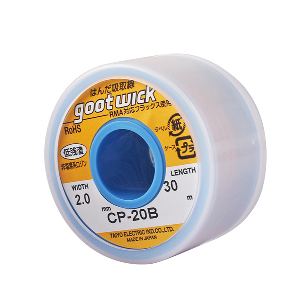 Japan Original Goot Wick 30/20 – Solder Wick Braid Bewertung und Preis