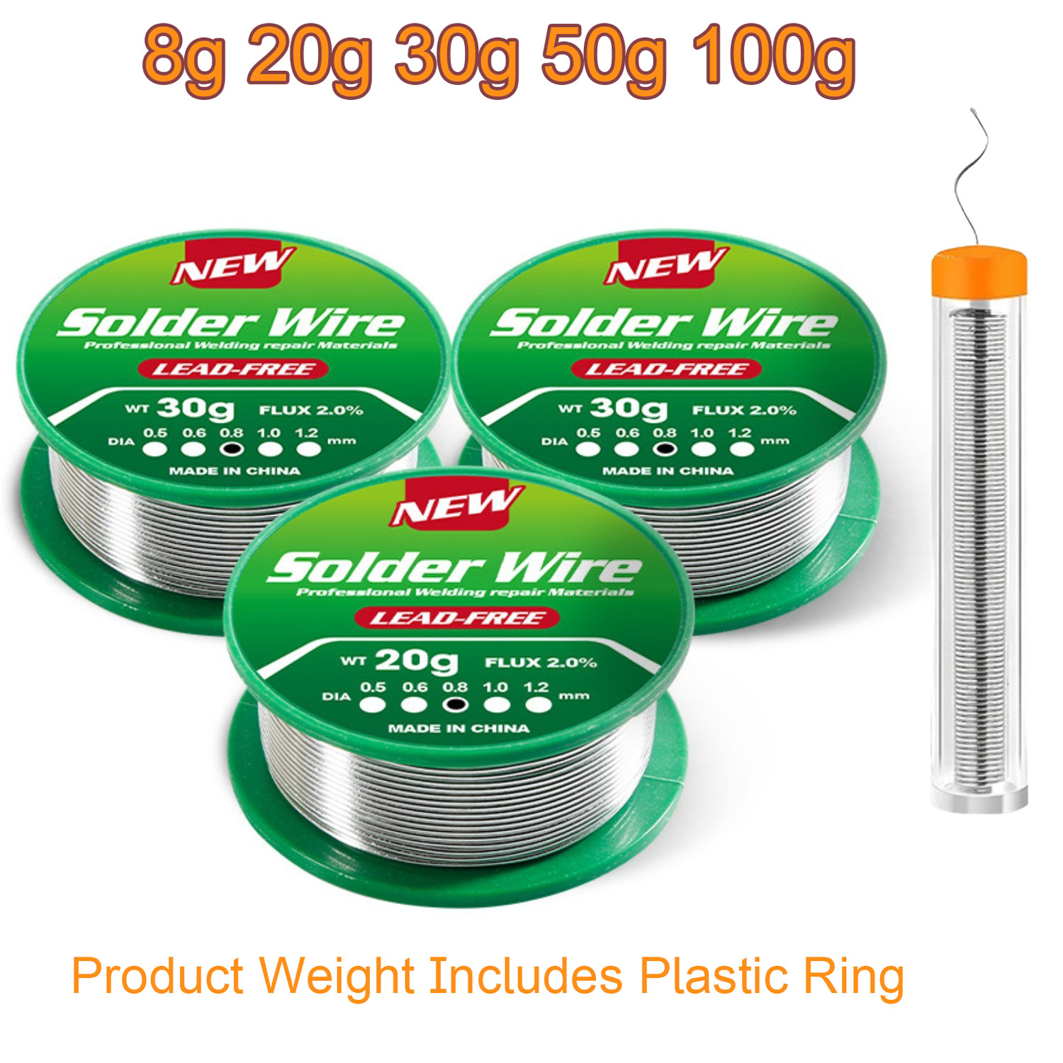 20/30/50/100g Bleifreier Lötdr – Electronics Repair Degree Bewertung und Preis