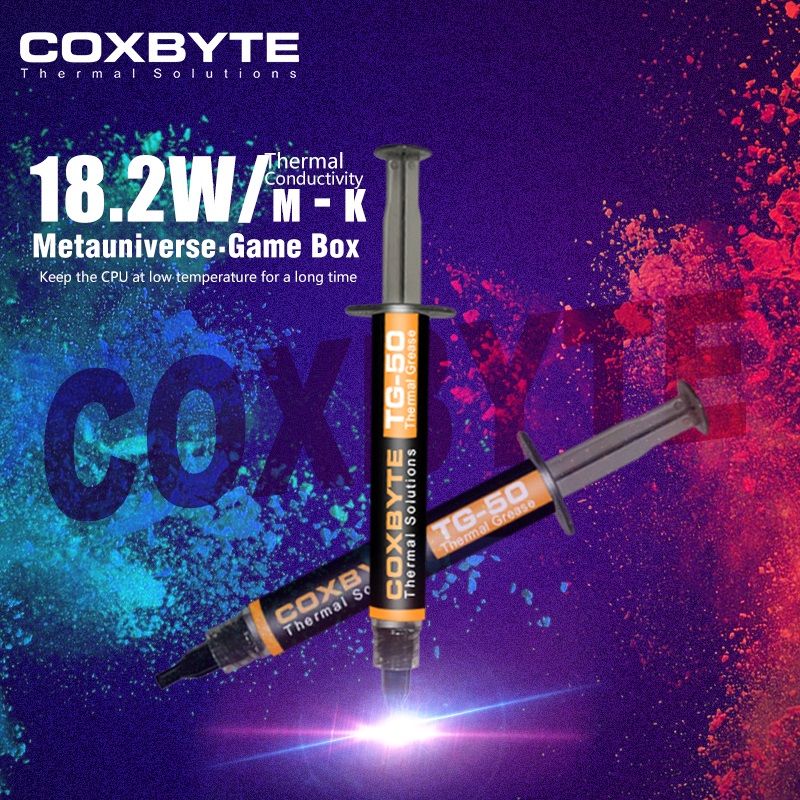 18,2W/mK Coxbyte TG-50 Wärmele – Thermal Paste Cpu Bewertung und Preis