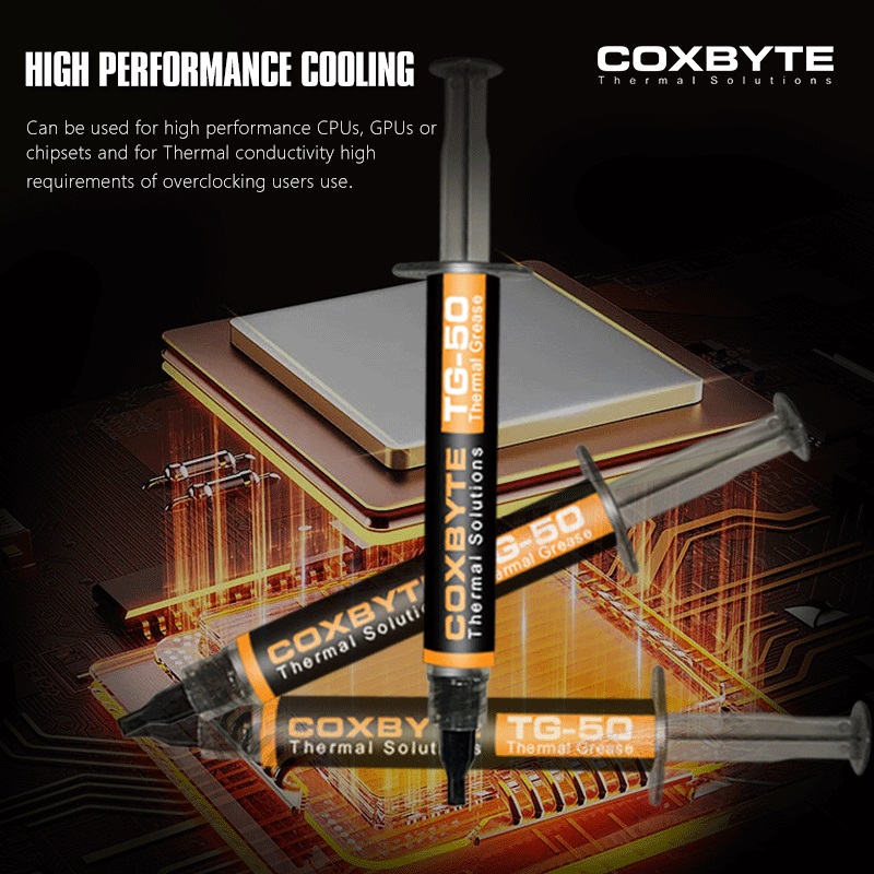 18,2W/mK Coxbyte TG-50 Wärmele – Thermal Paste Cpu Bewertung und Preis