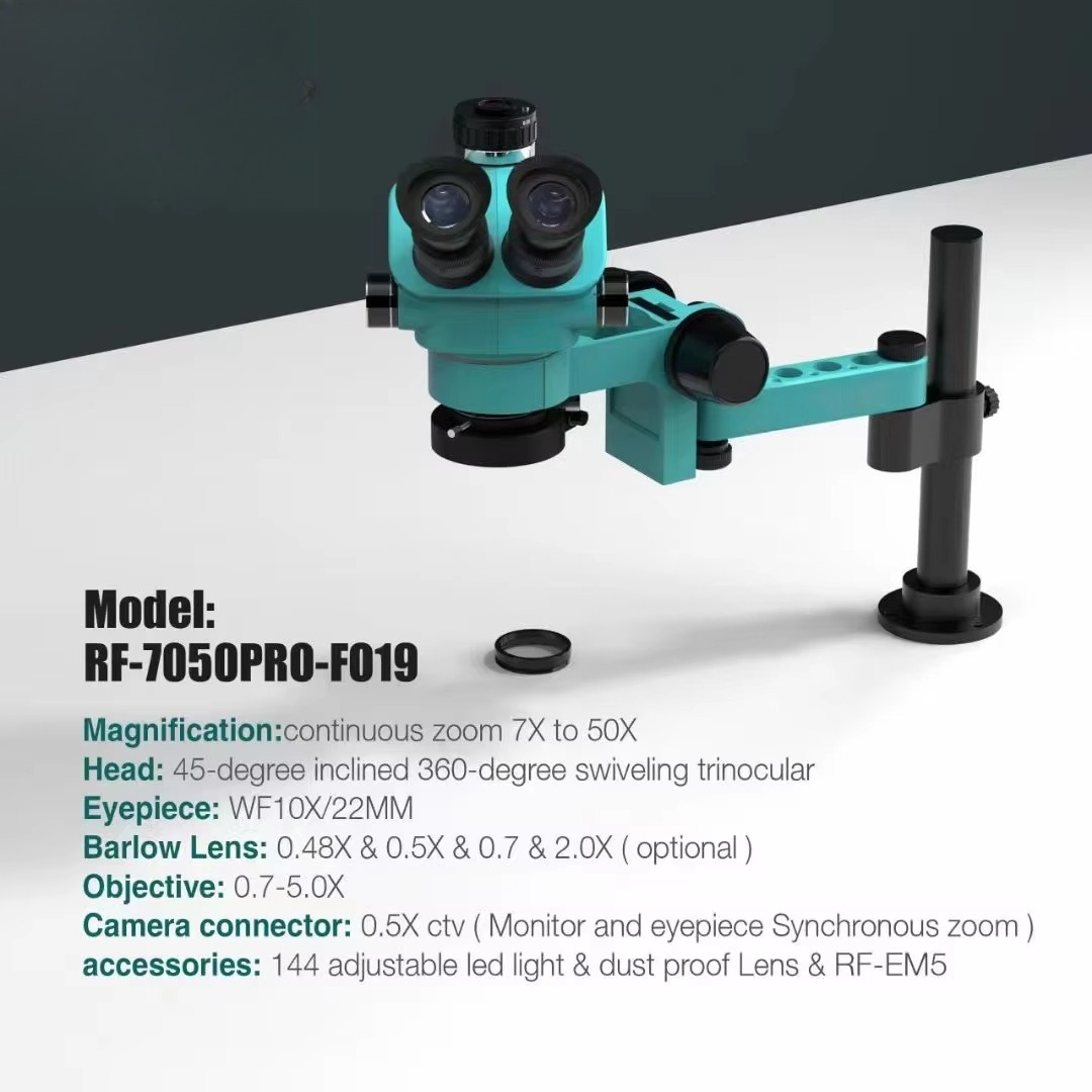 Mikroskop RF-7050pro- FO19 360 – Electronics Repair Degree Bewertung und Preis