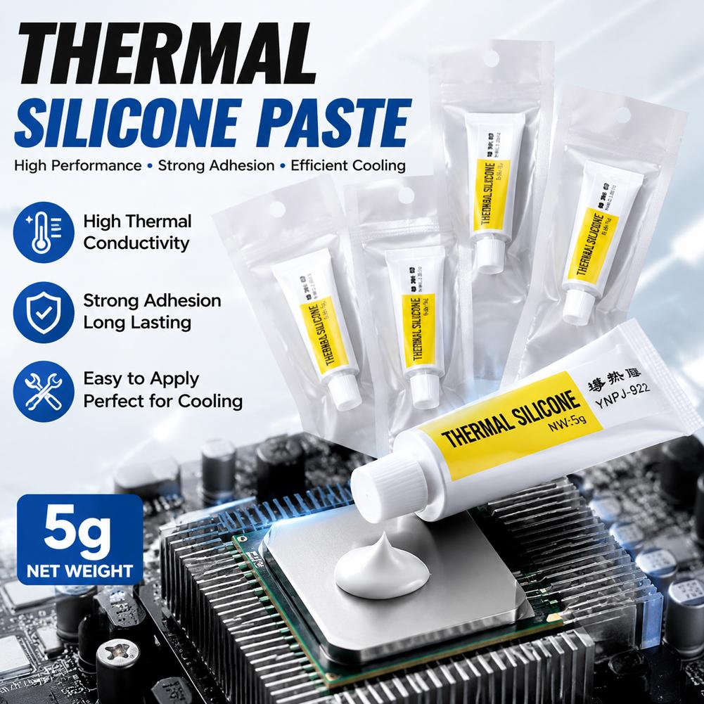5g Wärmeleitfähiger Kleber, st – Thermal Paste Cpu Bewertung und Preis