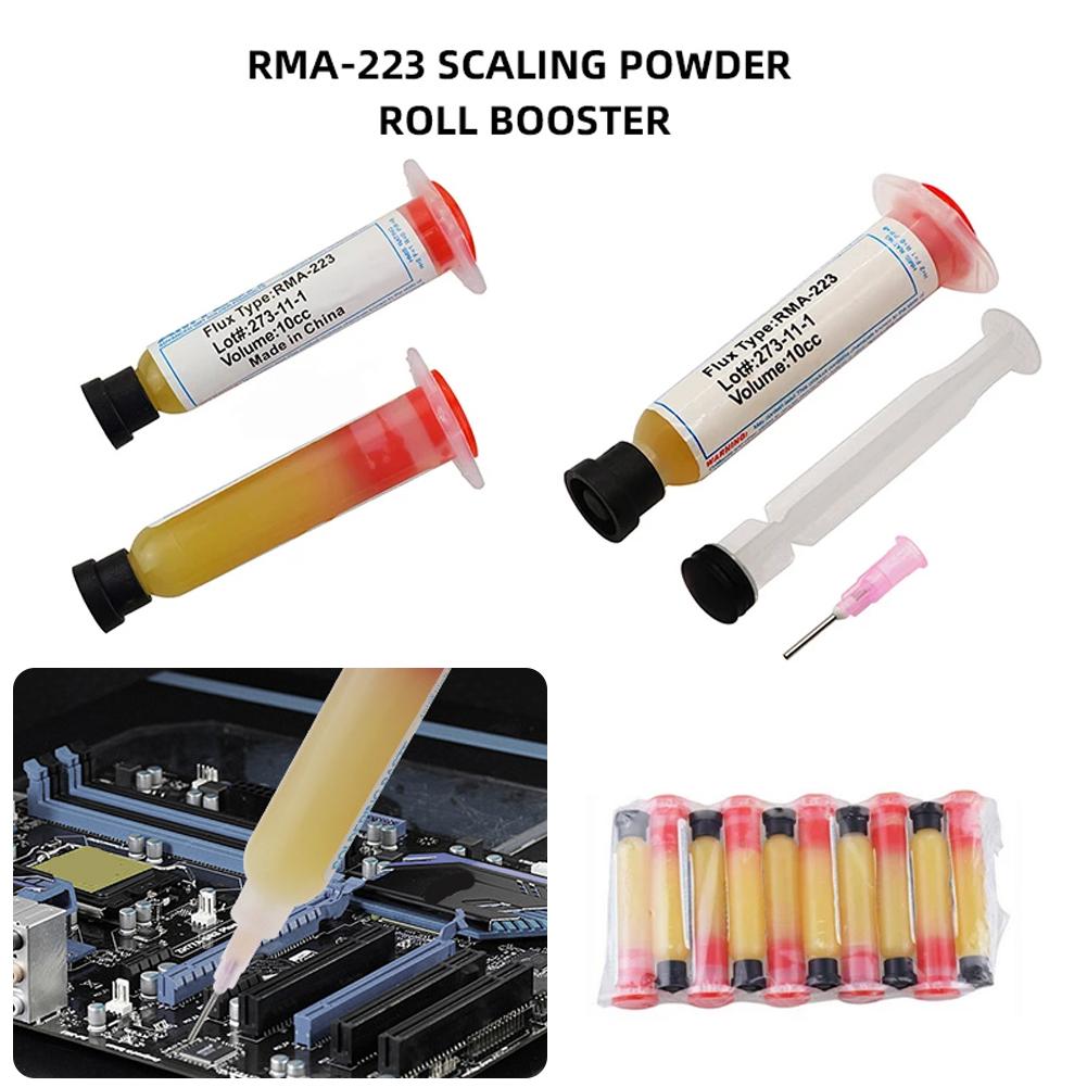 10cc RMA223 No-Clean Lötpaste  – Soldering Flux Liquid Bewertung und Preis