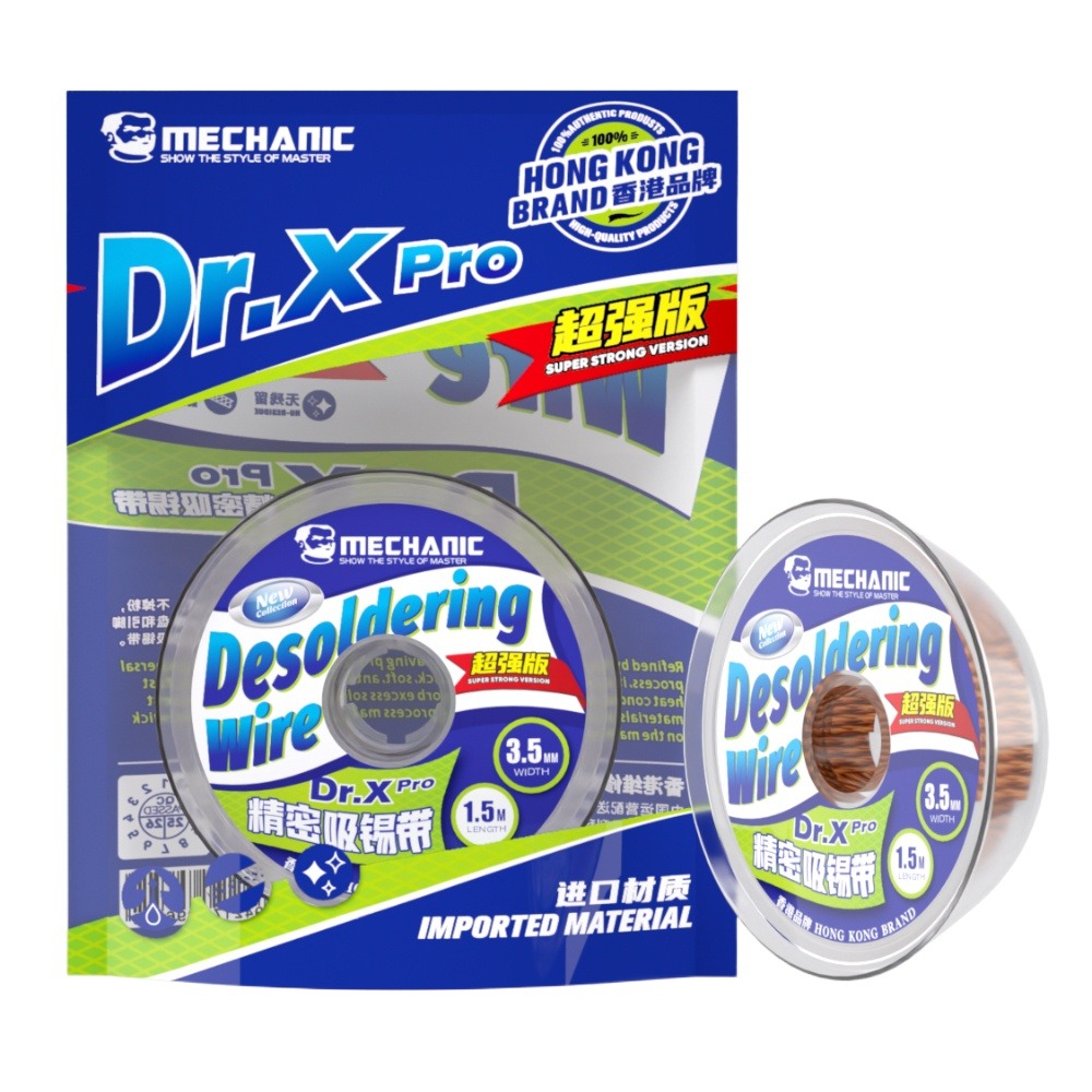 MECHANIC Dr.X Pro Entlötgeflec – Solder Wick Braid Bewertung und Preis