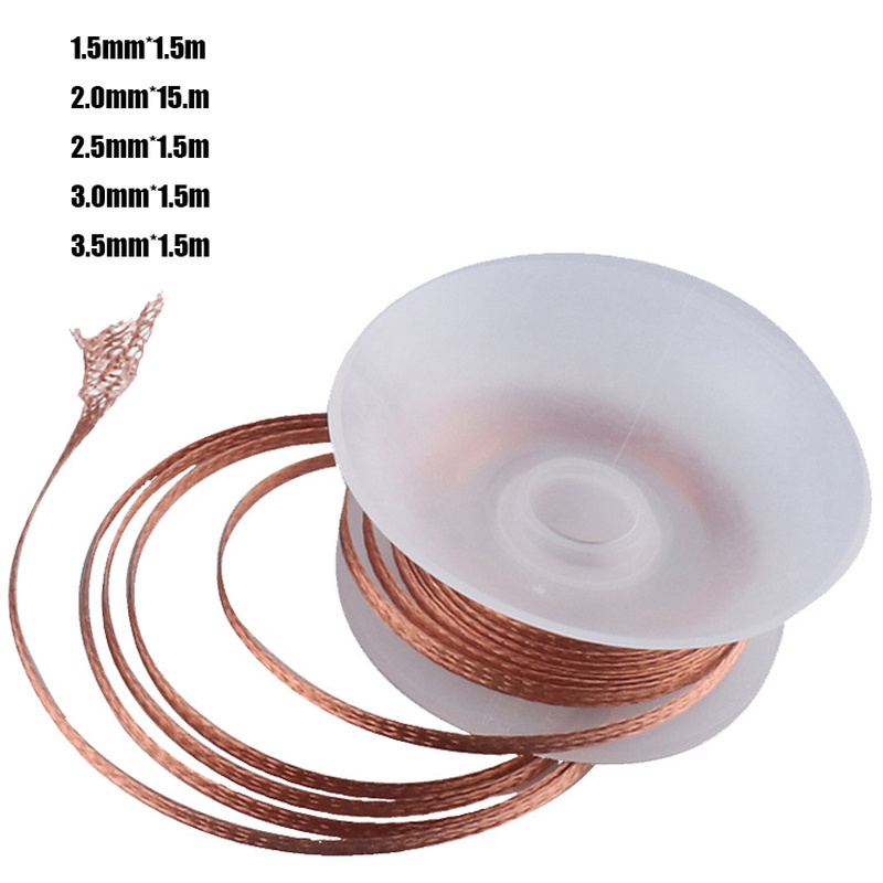 1,5mm 2mm 2,5mm 3mm 3,5mm Brei – Solder Wick Braid Bewertung und Preis