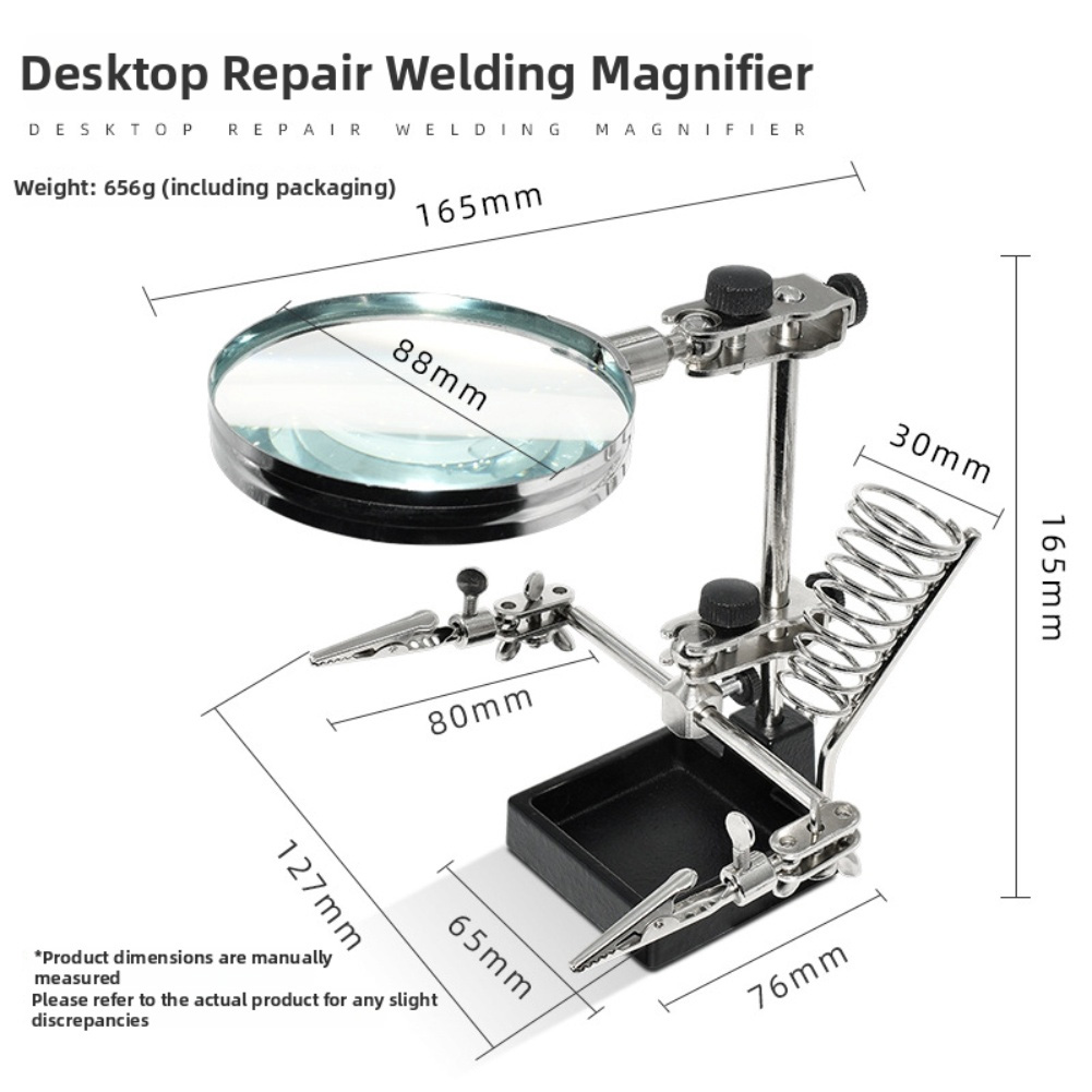 3-fache Lupe mit Unterstützung – Electronics Repair Workbench Bewertung und Preis