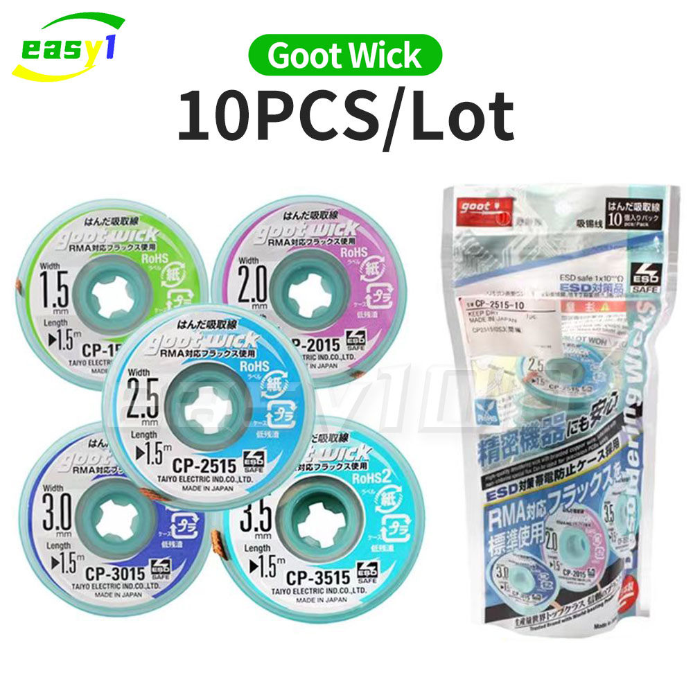 Original Goot Wick Löten Docht – Solder Wick Braid Bewertung und Preis
