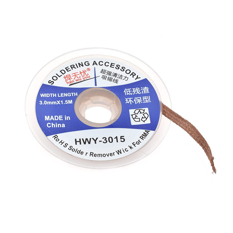 DIY 1,5mm 2mm 2,5mm 3mm 3,5mm  – Solder Wick Braid Bewertung und Preis