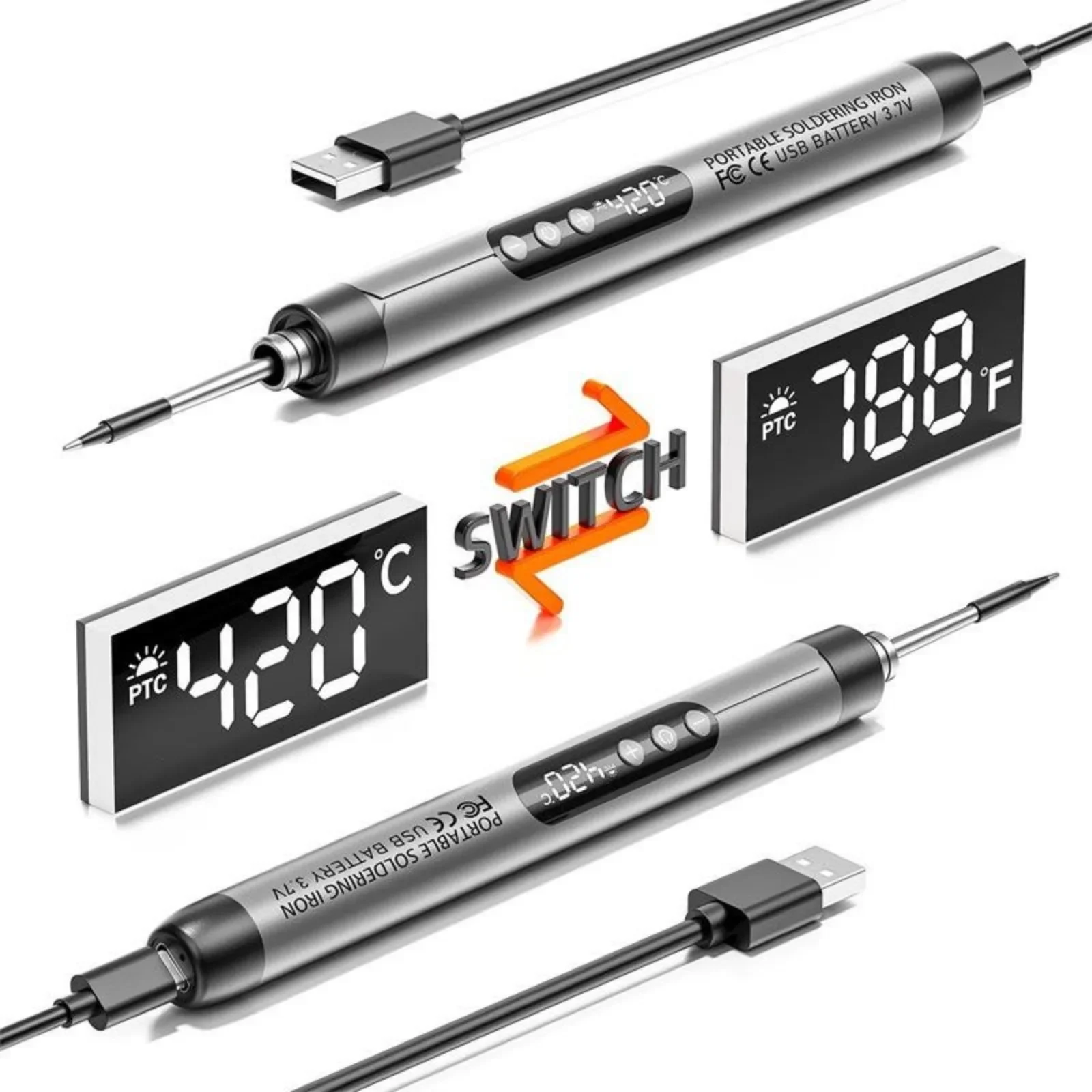 Mini-Lötkolben, USB-wiederaufl – Electronics Repair Technician Bewertung und Preis