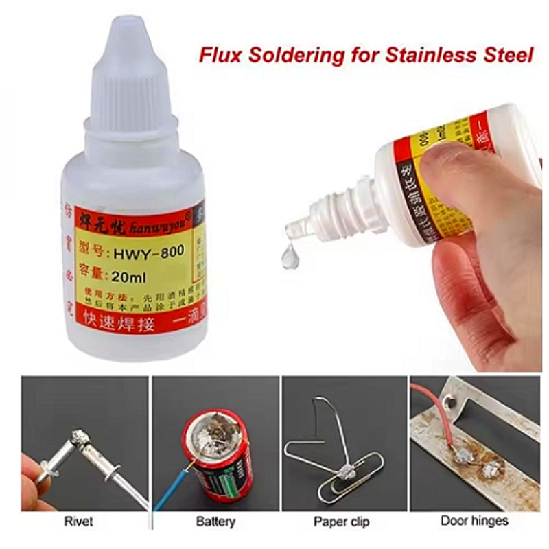 NEUE HWY800 20ml Edelstahl-Flu – Soldering Flux Liquid Bewertung und Preis
